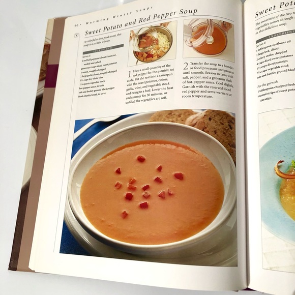 SOUP by Deborah Mayhew Hard Cover Cookbook 200 Soup Recipes Fr Around The World - Picture 4 of 10
